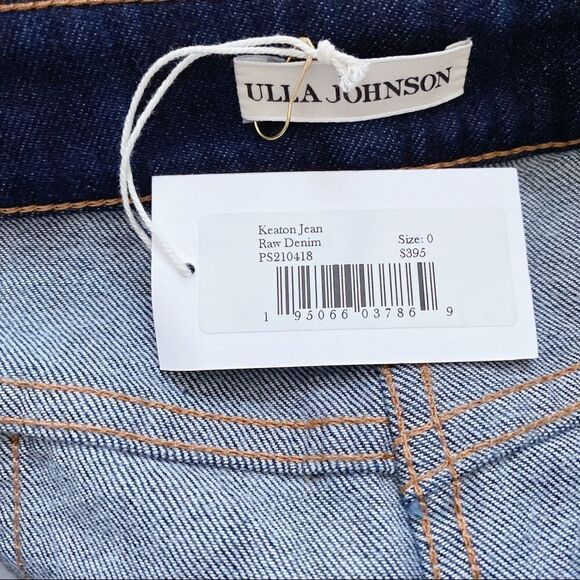 Ulla Johnson Keaton Jeans - Raw Denim Size 0 - Picture 12 of 12